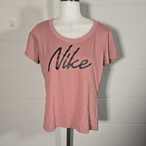 Nike Women's Pink T-Shirt